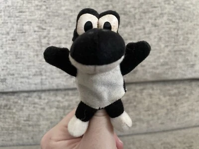 DE COLECCIÓN SUPER MARIO 2 PULGADAS NEGRO YOSHI DEDO MARIONETA PELUCHE PELUCHE RARO TOYSITE Foto 1 de 4