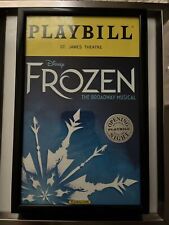 Disney Frozen The Broadway Musical Opening Night Playbill