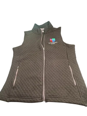 Chaleco negro oficial para mujer Univision Austin Vantage pequeño Foto 1 de 4