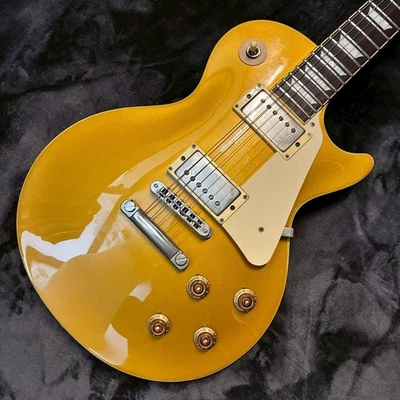 Burny Super Grade Model LP GoldTop Used Maple Top Mahogany Back Body w/Soft Case - Image 1 of 4