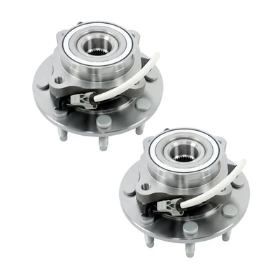 2× Front Wheel Bearing Hub Assembly 4WD For Chevy Silverado GMC Sierra 2500 HD - Изображение 1 из 4