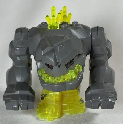 LEGO Power Miners Monstruo de Roca GEOLIX Figura Grande Minifigura pm015 8963 8709 Foto 1 de 4