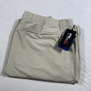 RLX Ralph Lauren Golfhose Herren 42x30 Beige Performance Basic Sand Nylon Stretch - Bild 1 von 9