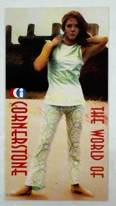 CHEAP PROMO CARD: THE WORLD OF CORNERSTONE 1996 Avengers Diana Riggs + others - Picture 1 of 3
