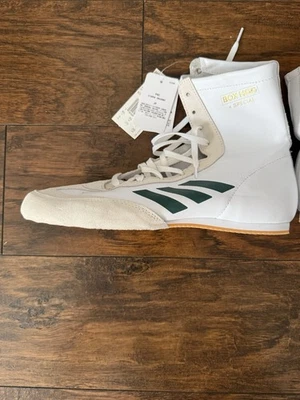 男子 Adidas Box Hog x Special 拳击鞋 尺码 9 全新带标签。 非常罕见。 — 第 1/3 张图片