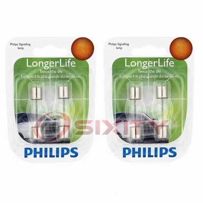 2 pc Philips Map Light Bulbs for Mazda B2300 B2500 B3000 B4000 1995-1999 or - Image 1 of 4