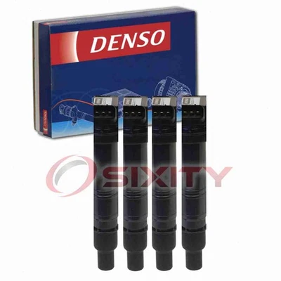 4 pc Denso Direct Ignition Coils for 2009-2010 Toyota Corolla 2.4L L4 Spark ms - Image 1 of 4