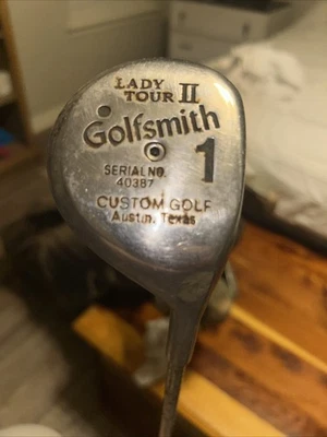 /Golfsmith Lady Tour II #1 Driver - Mano derecha - Para mujer - Eje de acero - #S61 Foto 1 de 4