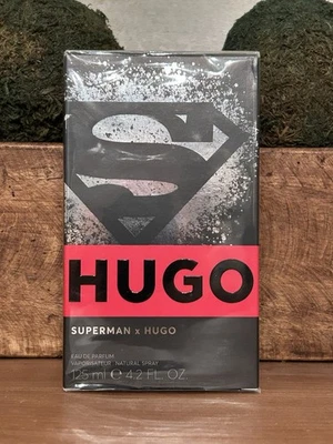 Hugo Boss Hugo X Superman 125 ml / 4,2 oz Edición Coleccionista NUEVO 2025 Foto 1 de 4