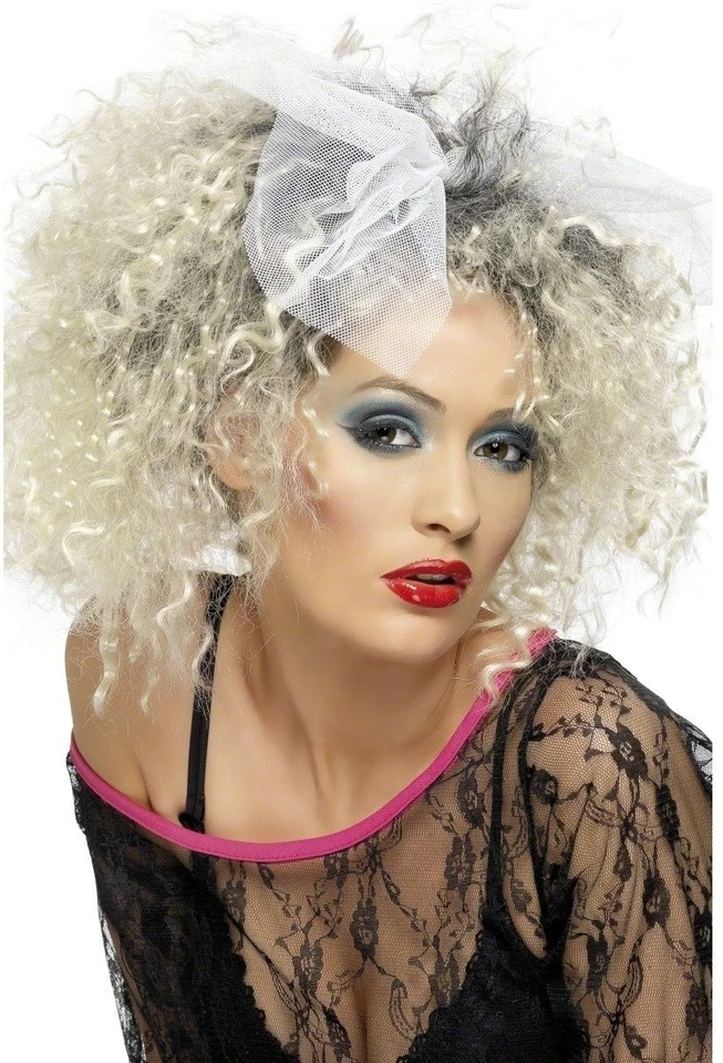 Peluca Disfraz Madonna Años 80 Adulto Halloween   Foto 1 de 1