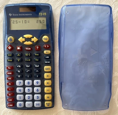 Texas Instruments TI-15 Scientific Calculator - Image 1 of 3