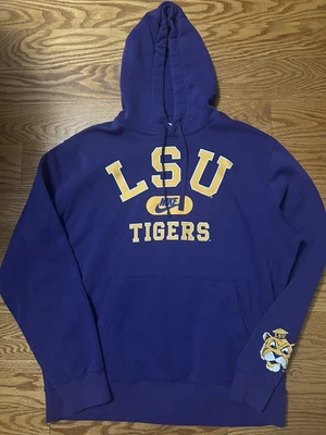Sudadera con capucha polar para hombre Nike LSU Tigers Legacy College Vault púrpura/dorado L ¡AGOTADA! Foto 1 de 4