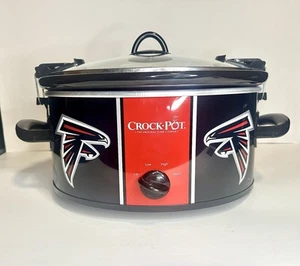 Crock-Pot Atlanta Falcons NFL Slow Cooker 6 Quart Tailgate Party - Picture 1 of 8