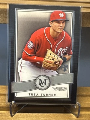 2016 Topps Museum Collection - Trea Turner #58 (RC) Nationals Phillies - Image 1 of 4