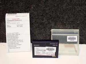 E DUB GANGSTA DIRTY RUFF RYDERS RAP HIP HOP DAT CASSETTE MASTER STUDIO RECORDING - Bild 1 von 6