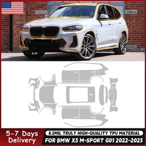Matte PPF Precut Full Car Kit For BMW X3 M-Sport 2022-2023 Paint Protection Film - Picture 1 of 21