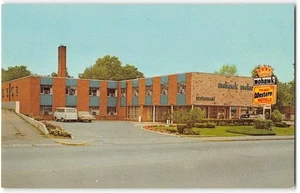 MOHAWK MOTOR INN Roadside INDIANAPOLIS Indiana 1960s Chrome Vintage Postcard - Picture 1 of 2