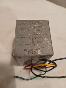 Utrad output transformer 4553 250 ohm to dual 150 triad - Picture 1 of 3