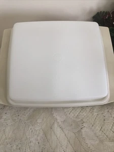 Vintage Tupperware Teufel Eierhalter 4 Stück 723-4 mandel beige komplett - Bild 1 von 4