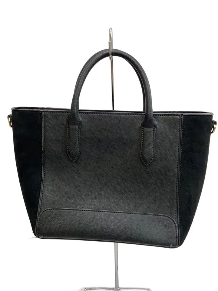 Сумка-тоут ZARA ПВХ черная простая RN77302 - Изображение 1 из 4