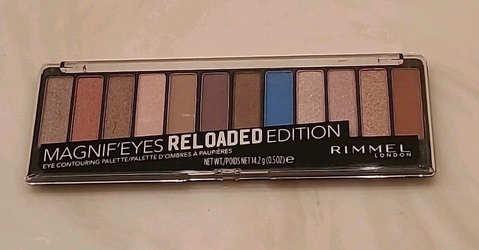 Rimmel Magnif'eyes Eyeshadow Palette, 12 RELOADED Edition - Image 1 of 1
