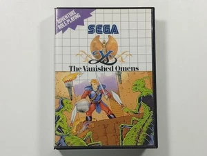 YS THE VANISHED OMENS SEGA MASTER SYSTEM (MS) USA (COMPLETE - GOOD CONDITION OVE - Picture 1 of 7