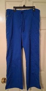 SANIBEL SCRUBS UNISEX GR. M ELECTRIC BLUE SCRUB HOSE ELASTISCHER BUND MIT KORDELZUG - Bild 1 von 6