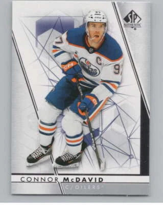 2022-23 SP Authentic #97 Connor McDavid  Edmonton Oilers V99899 - Image 1 of 3
