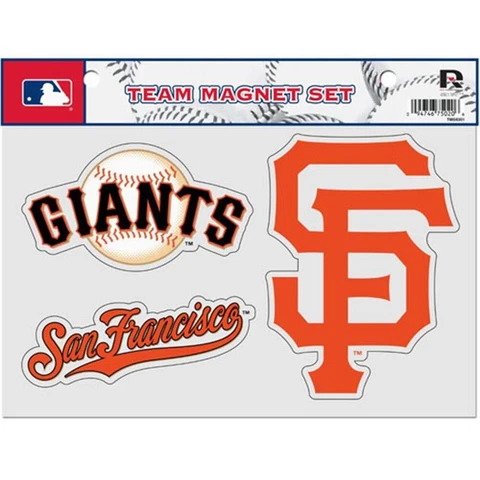 Rico MLB San Francisco Giants Team Magnet Set Cover