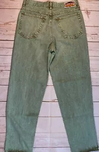 Vintage CODE BLEU JEANS 32X33 Color JAPAN Straight relax Women - Picture 1 of 7