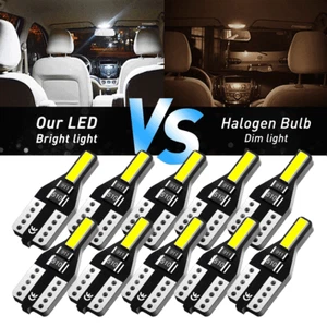 10X T10 194 192 168 LED Interior Matrícula Domo Mapa Cuña Bombillas Blanco - Imagen 1 de 7