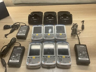 6 SÍMBOLOS, Zebra, Motorola | No probado | MC55A / 3 cargadores/JUA1918 Foto 1 de 4