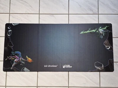 League of Legends LEC 2024 Championship XL Gaming Mauspad Mousepad Desk *rare* - Bild 1 von 4