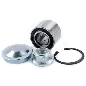 Para Nissan Note 2006-2014 Kit de cojinetes de rueda de cubo trasero con tambores - Imagen 1 de 3