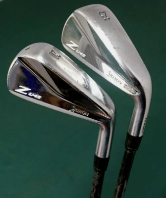 Set of 2 x Srixon ZU45 20 & 23 Degree Utility Irons Stiff Graphite Shafts - Image 1 of 4