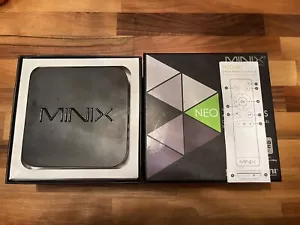 Minix Neo X8-H Plus Boxed With Original Remotes Great Condition - Picture 1 of 5