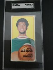 1970-71 Topps Basketball #75 Lew Alcindor (HOF) Milwaukee SGC A Authentic