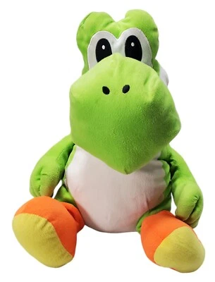 "Super Mario Bros Yoshi Jumbo Peluche 21"" Peluche Nintendo con Bolsillo Secreto" Foto 1 de 4