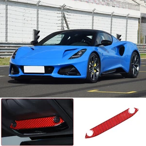 Red Carbon Roof Reading Light Trim Decorative Sticker For Lotus EMIRA 2021-2023 - Picture 1 of 17