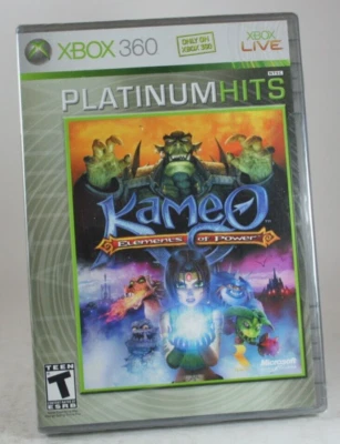 Kameo Elements of Power Xbox 360 Platinum Hits Edition 2005 SEALED Microsoft NEW - Image 1 of 4