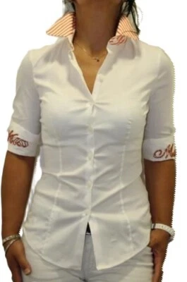 CAMICIA 209€ - 70% FRANKIE MORELLO DONNA G271/0153 BIANCO mis.disp. 42 P/E. Foto 1 de 3