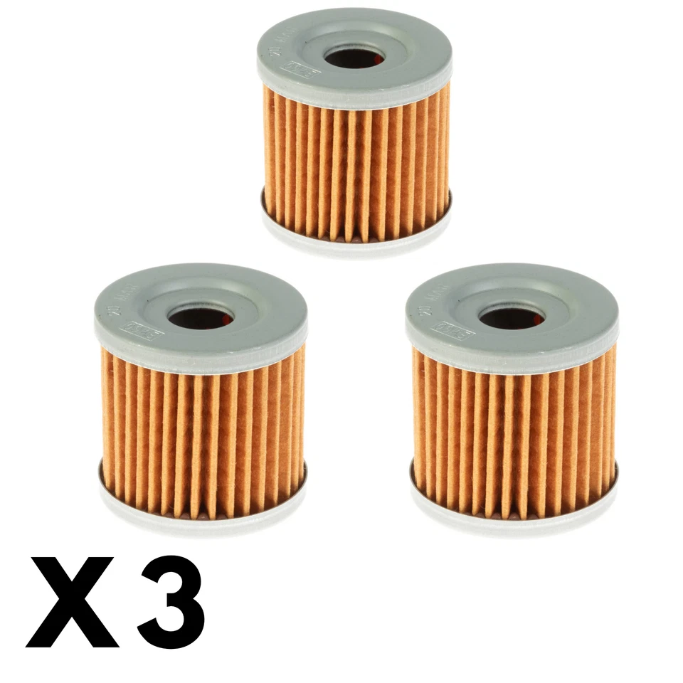 3 Pack Whites Oil Filter for Suzuki DRZ400E 2000-2024 - Image 1 of 1