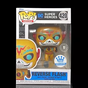 Funko Pop + Protektor! Heroes #420 Rückwärtsblitz (Funko Shop exklusiv) *neuwertig* - Bild 1 von 12