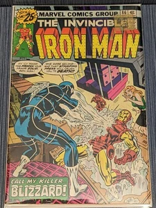 Look! -Marvel Iron Man #86 Newsstand Edition - 1stAppearance Blizzard - May 1976 - Picture 1 of 1