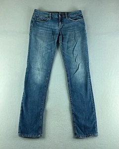 Bullhead Women Jeans Blue Tag Size 7 (31x32) Low Rise Slim Straight Denim - Picture 1 of 14