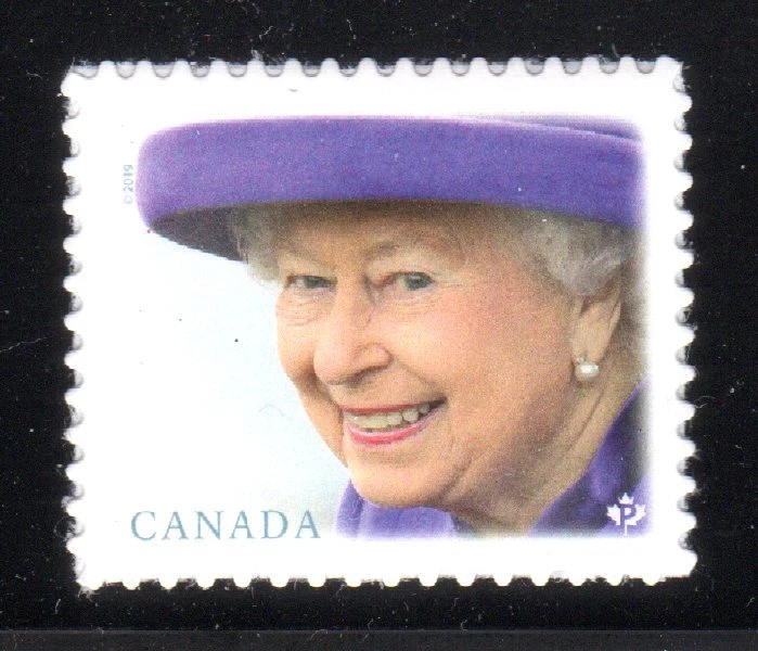 2019 Canada SC# 3137ii - Queen Elizabeth II - from booklet - M-NH - Image 1 of 1