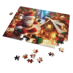 "Santa & His Merry Elf: A Festive Christmas Puzzle Adventure!" - Picture 1 of 3