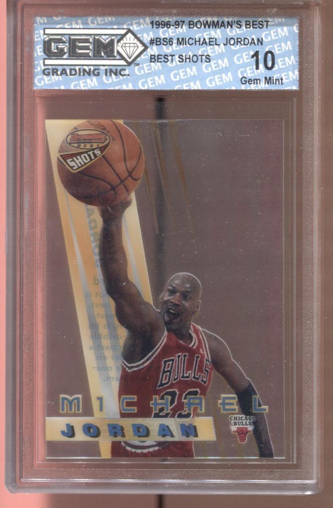 Bowman Michael Jordan Basketball 1996-97 Season Sports Bowman Michael Jordan Basketball 1996-97 Season Sports