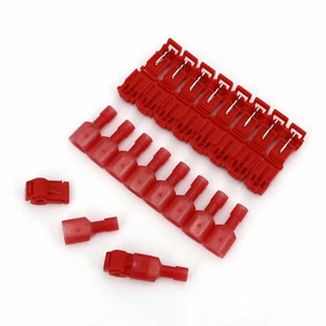 10Sets 22-18AWG T-Taps + Male Wire Terminals Quick Wiring Clamp Connectors - Picture 1 of 6