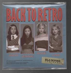 BLACKPINK - THE GAME PHOTOCARD COLLECTION BACK TO RETRO - Picture 1 of 8